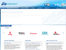 Tablet Screenshot of exelsum.com